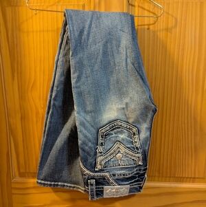 Miss Me Blue Boot Cut Jeans